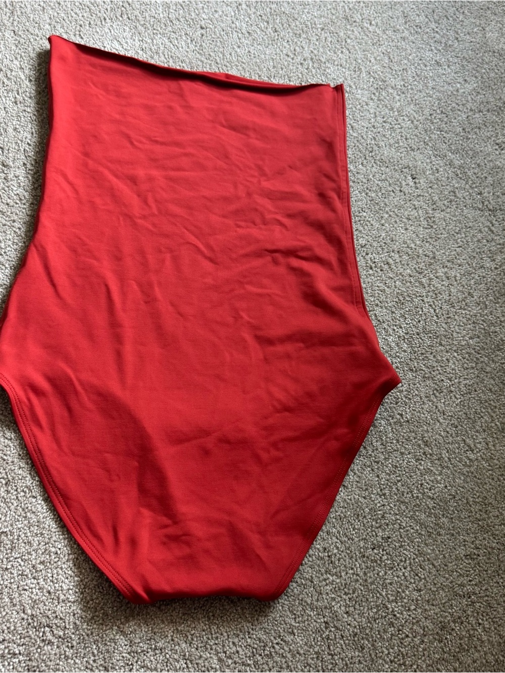 NWOT SKIMS Terra convertible high waist swim bottom one piece terra size medium - Picture 8 of 12